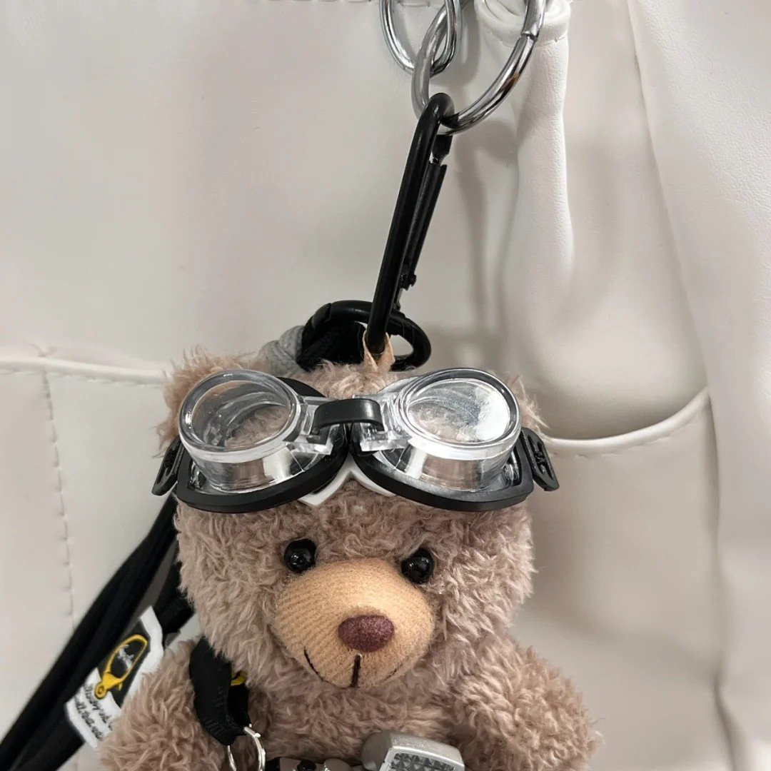 Camera Bear Pendant