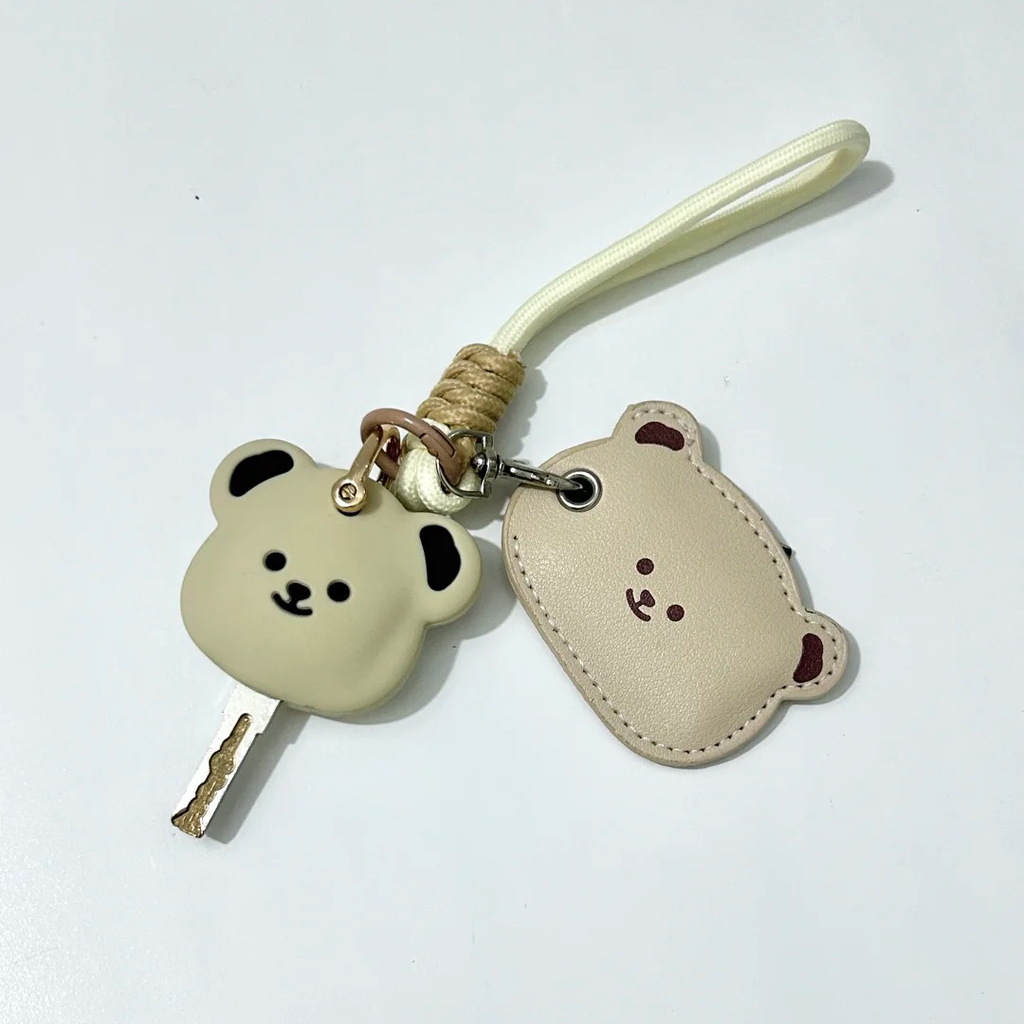 Bear car key cover
