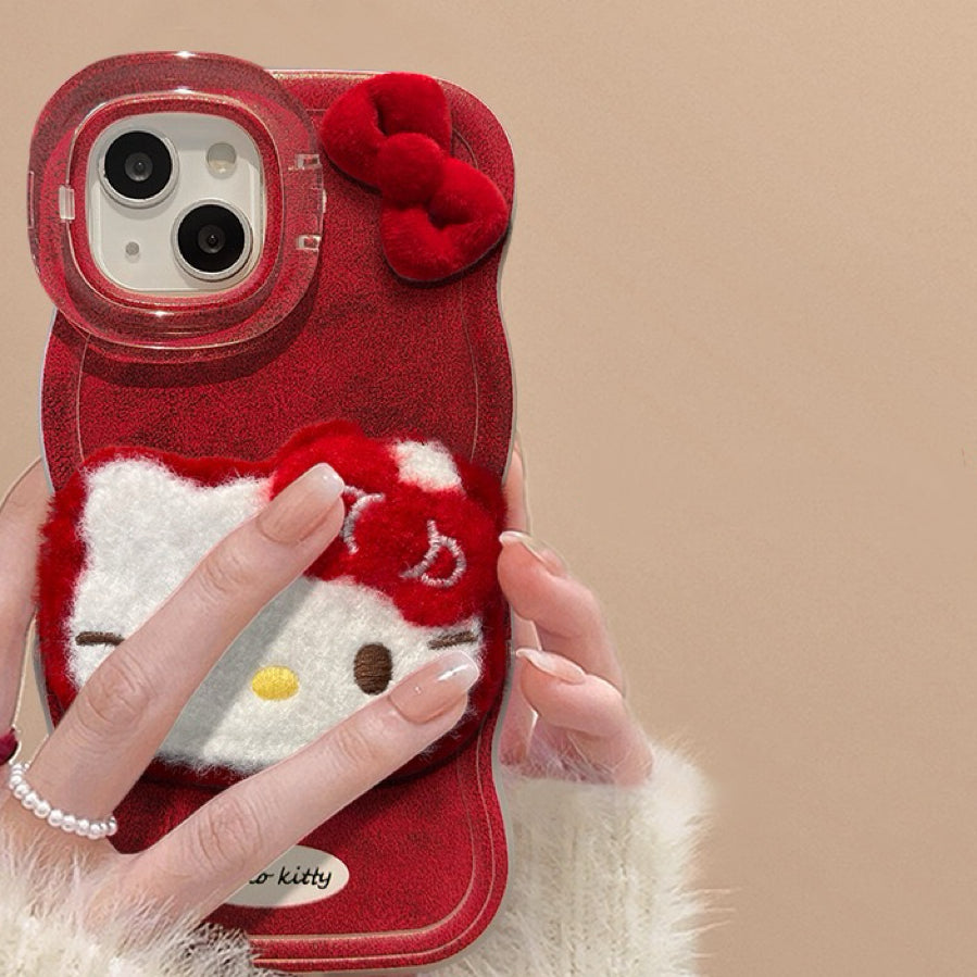 Plush Kitty phone case