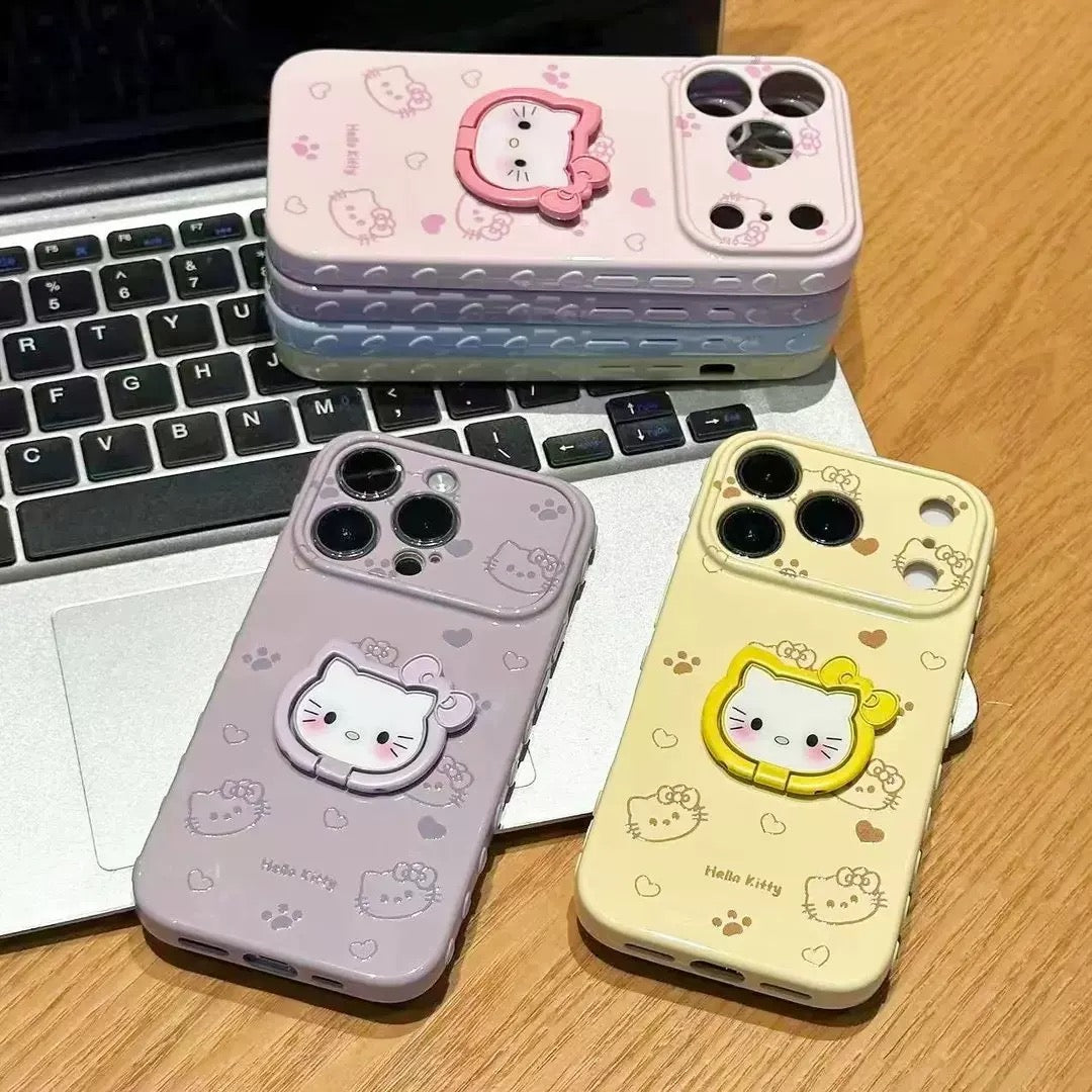 Rotating Kitty Stand Phone Case