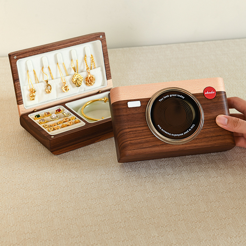 Camera accessories storage box