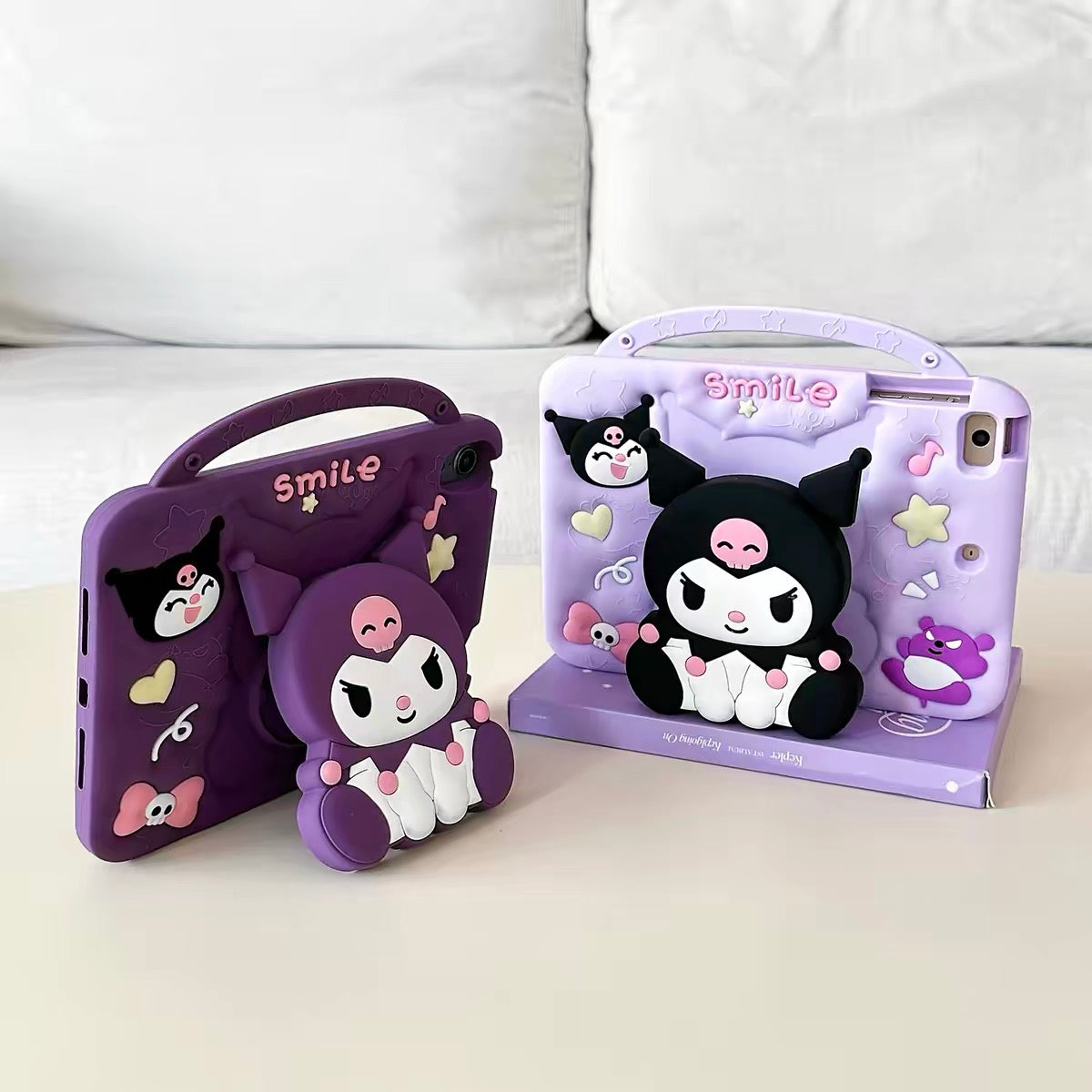 Kuromi & Kitty iPad Stand Case