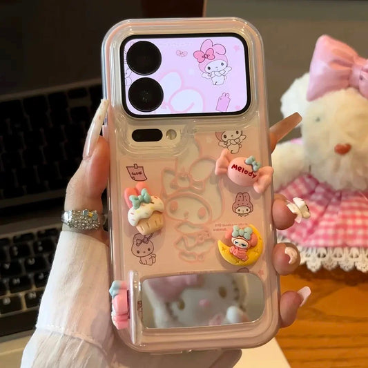 My Melody Mirror Stand Phone Case