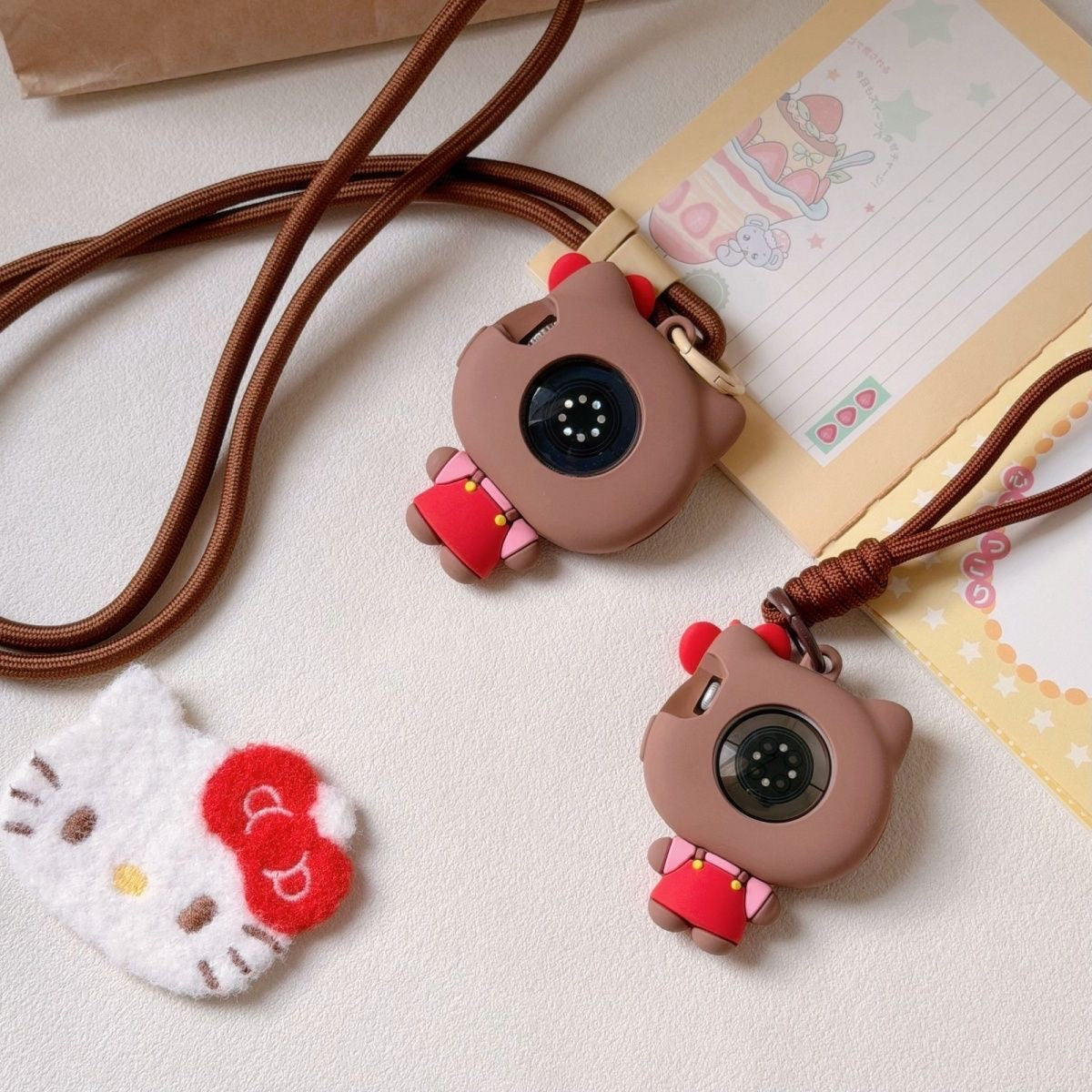 Cherry Black Kitty/Apple Kitty Apple Watch Case