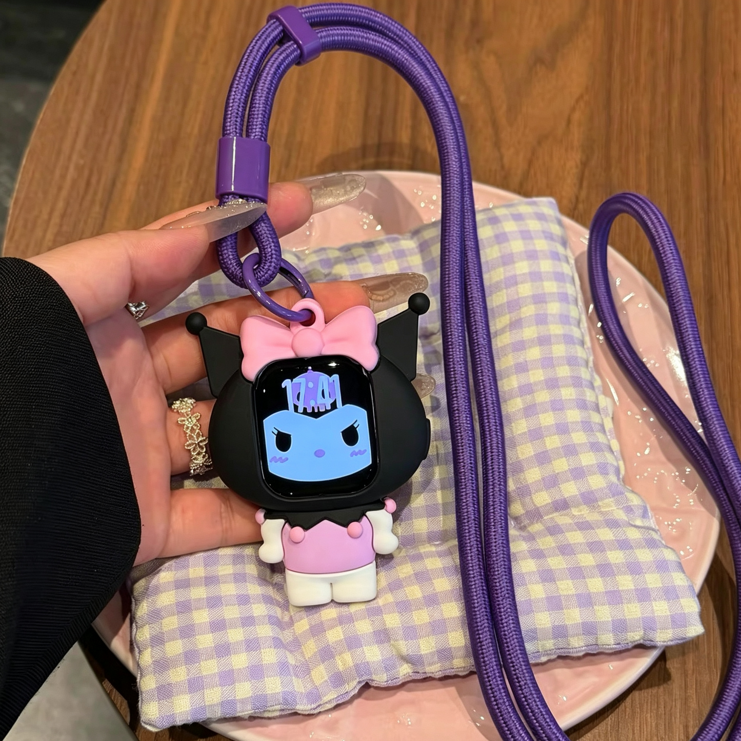 Kuromi Apple Watch case