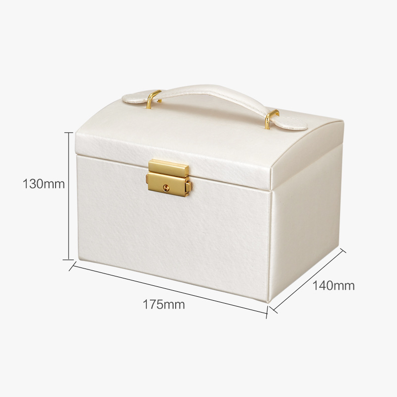 Three-layer jewelry box