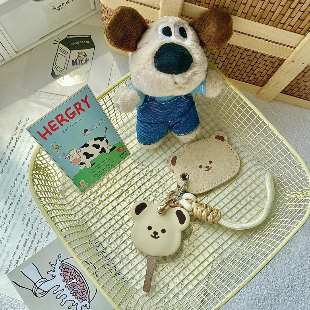 Bear car key cover