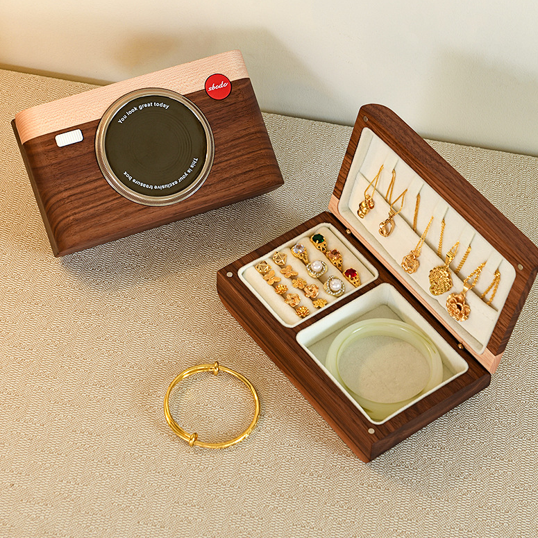 Camera accessories storage box