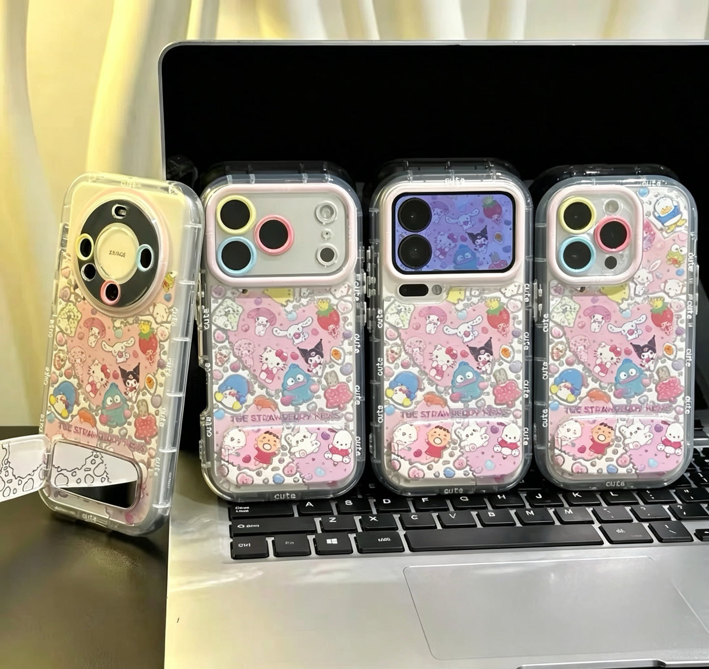 Sanrio Mirror Stand Phone Case