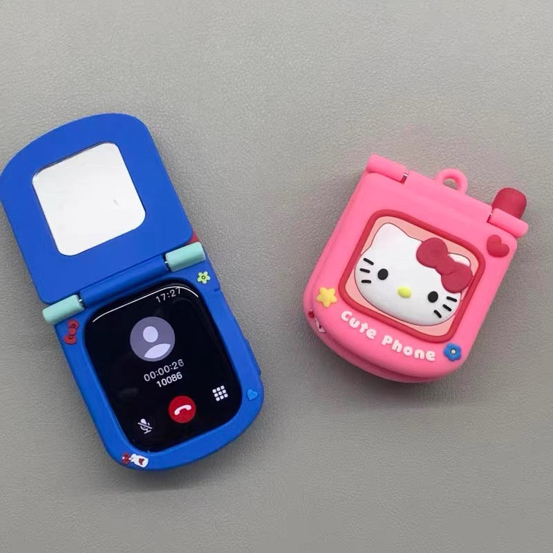 Kitty and Crayon Shin-chan Apple Watch Cases