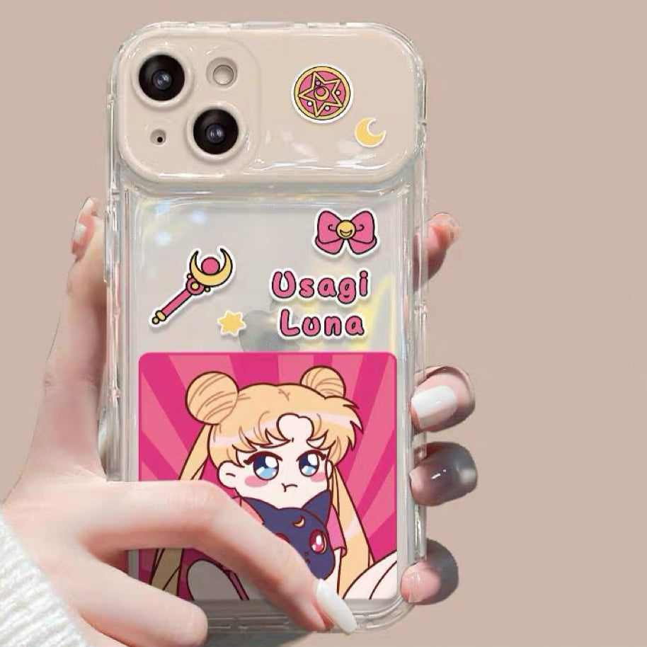 Sailor Moon Portable Mirror Phone Case