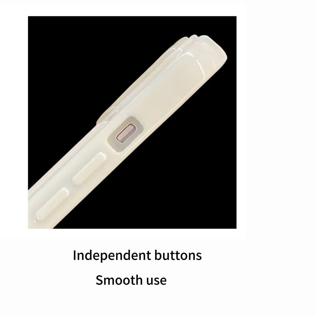 Blue Plaid Kitty Flip Phone Case with Mirror and Stand