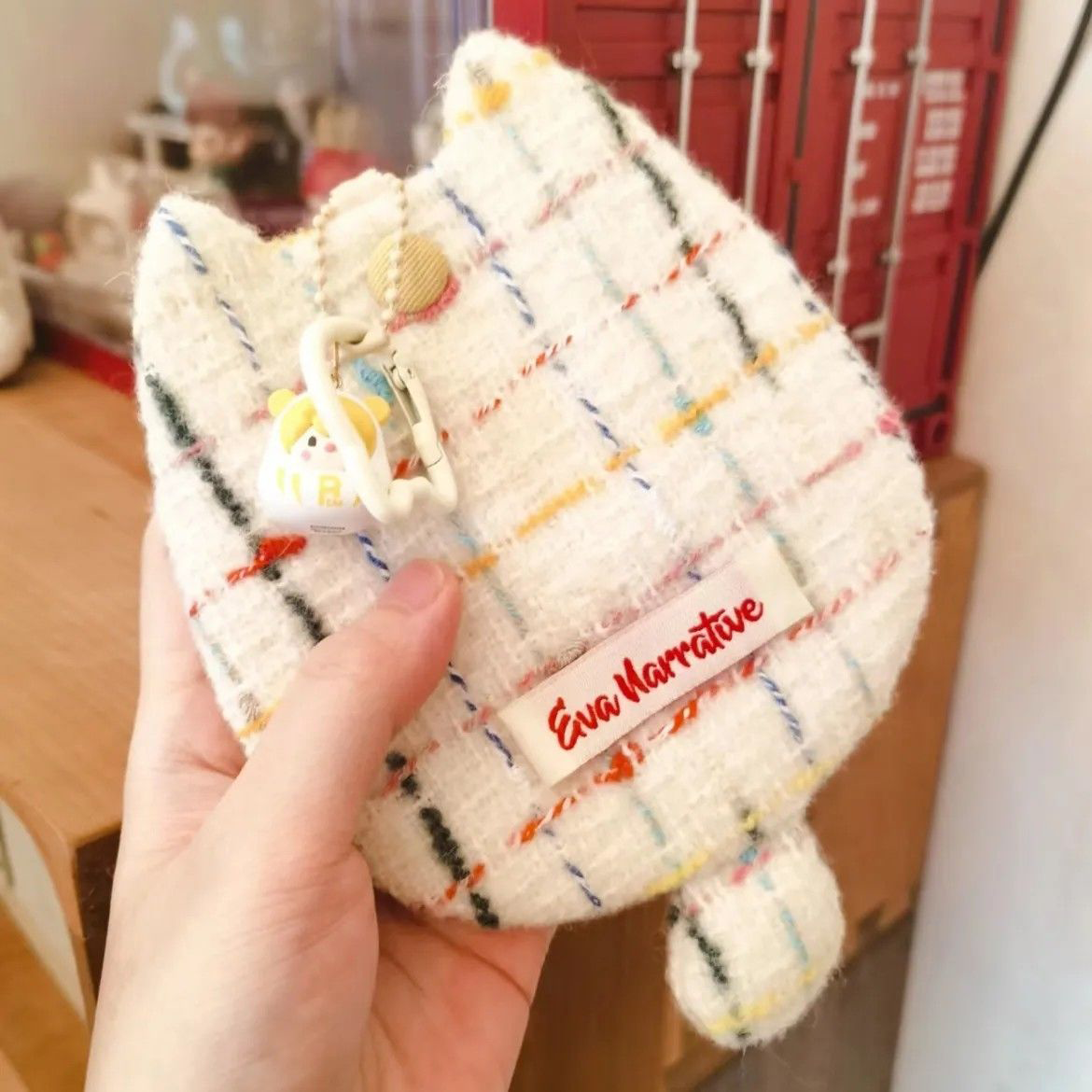 Cat portable lipstick storage bag