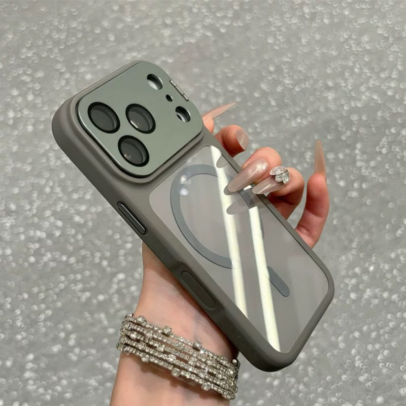 Magnetic Phone Case with Camera Stand