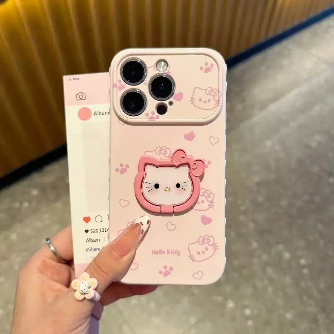 Rotating Kitty Stand Phone Case