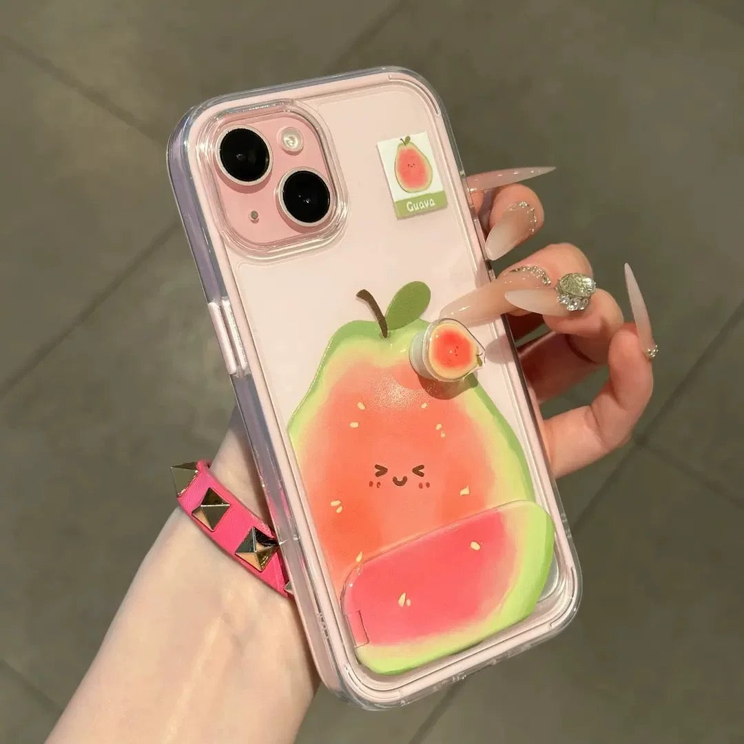 Durian & Guava Portable Mirror Phone Case