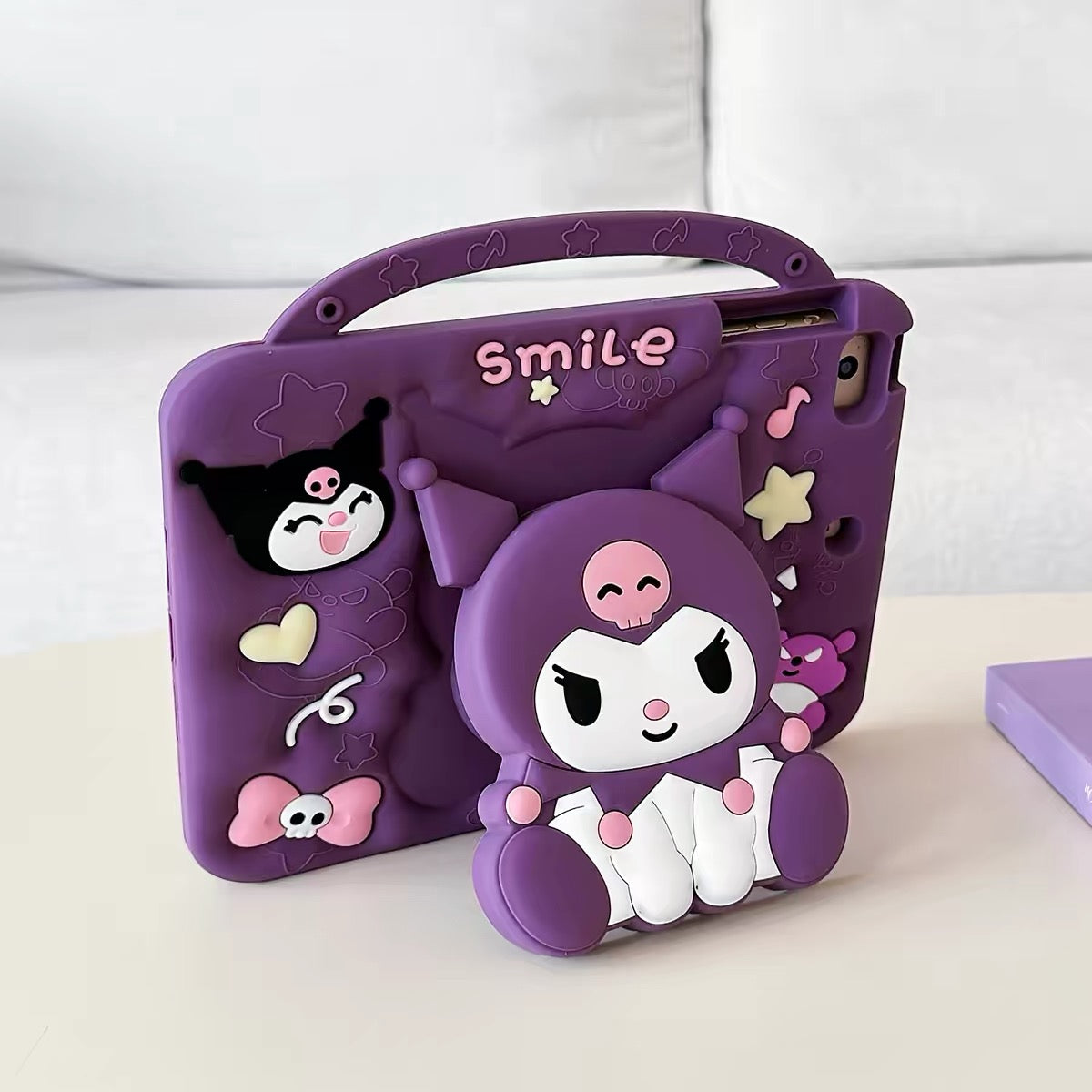 Kuromi & Kitty iPad Stand Case