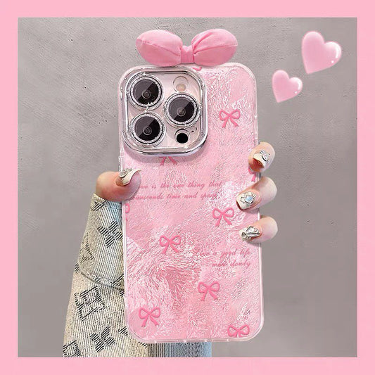 Glacier Pink Butterfly Phone Case