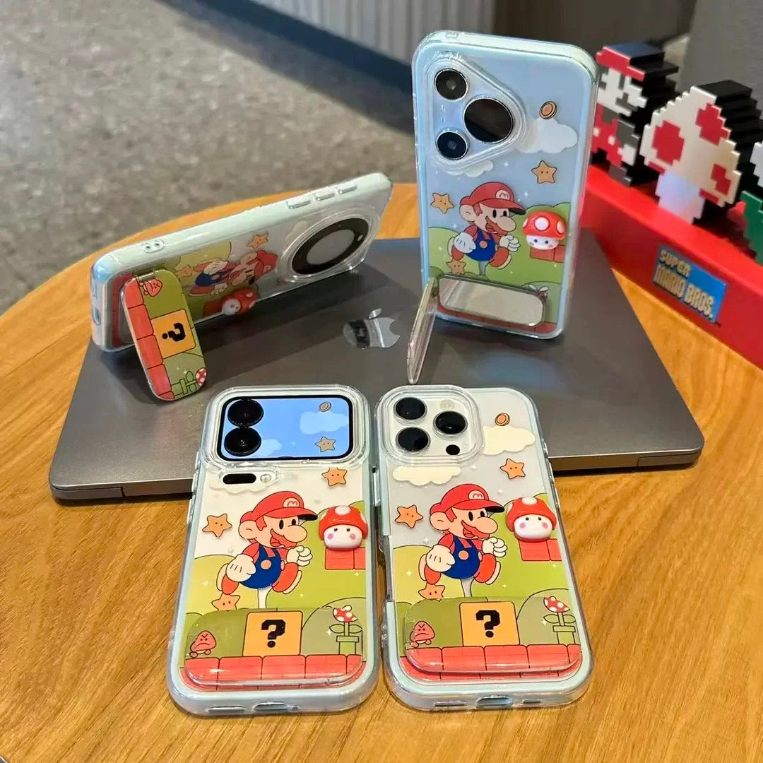 Mario Mirror Stand Phone Case