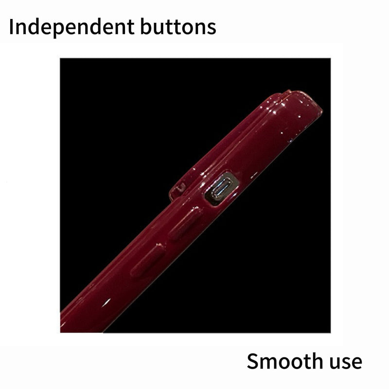 Android Full Screen Line Kitty Flip Phone Case with Mirror and Stand