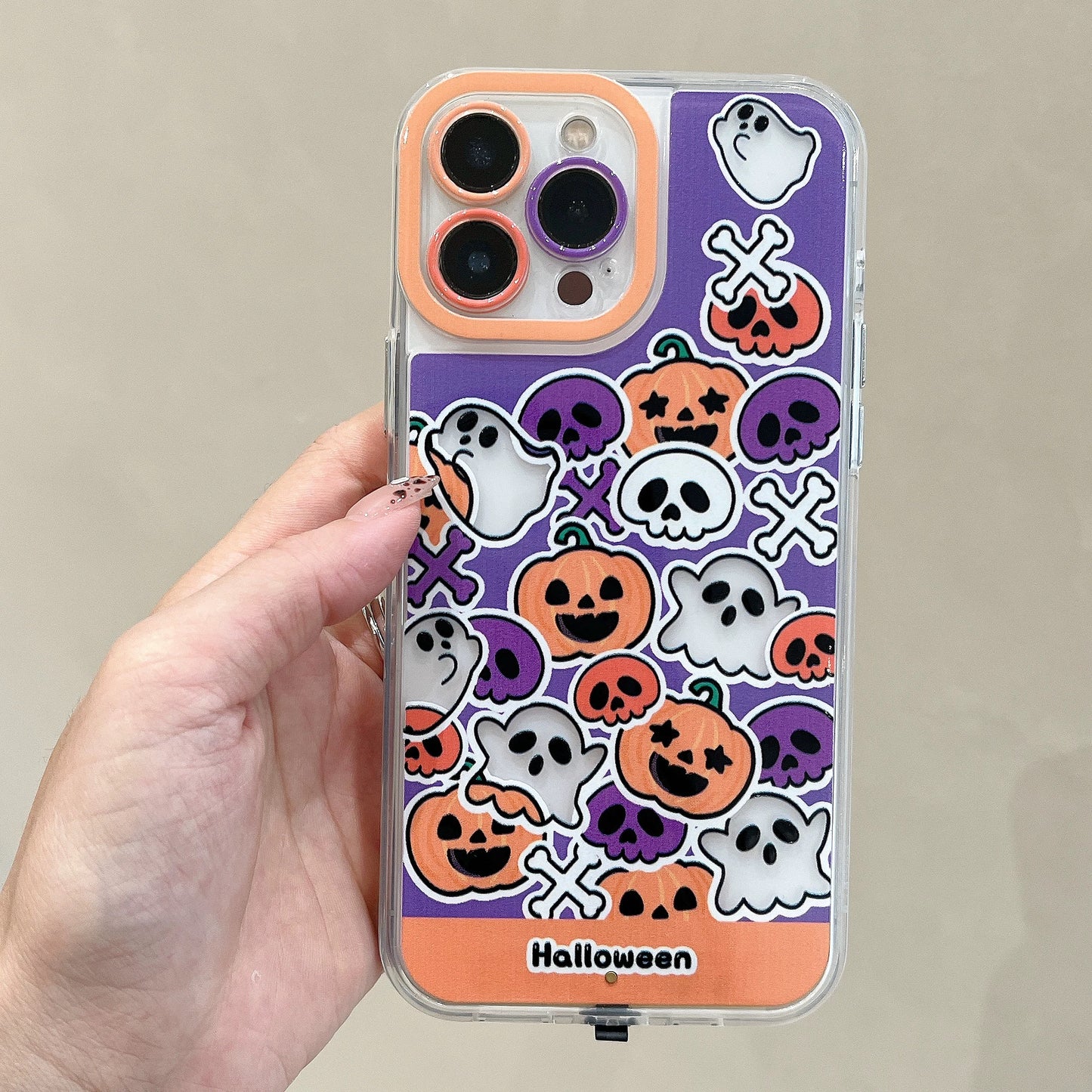 Halloween Pumpkin Glow Phone Case
