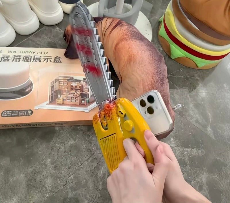 Halloween Chainsaw Phone Case