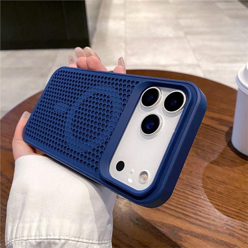 New magnetic honeycomb cooling phone case