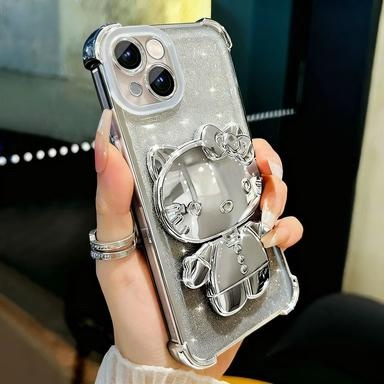 Kitty  mirror stand phone case
