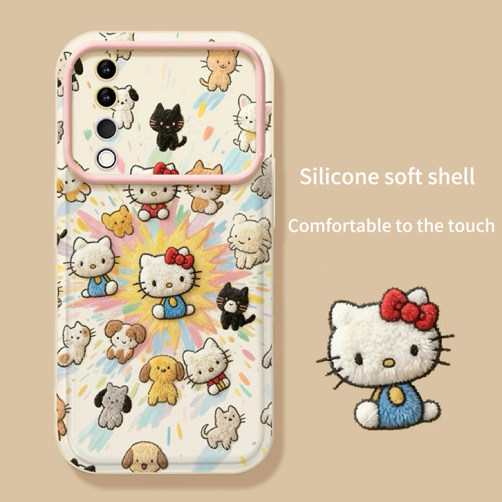 Kitty Pet Flip Mirror Phone Case