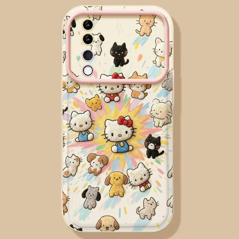 Kitty Pet Flip Mirror Phone Case