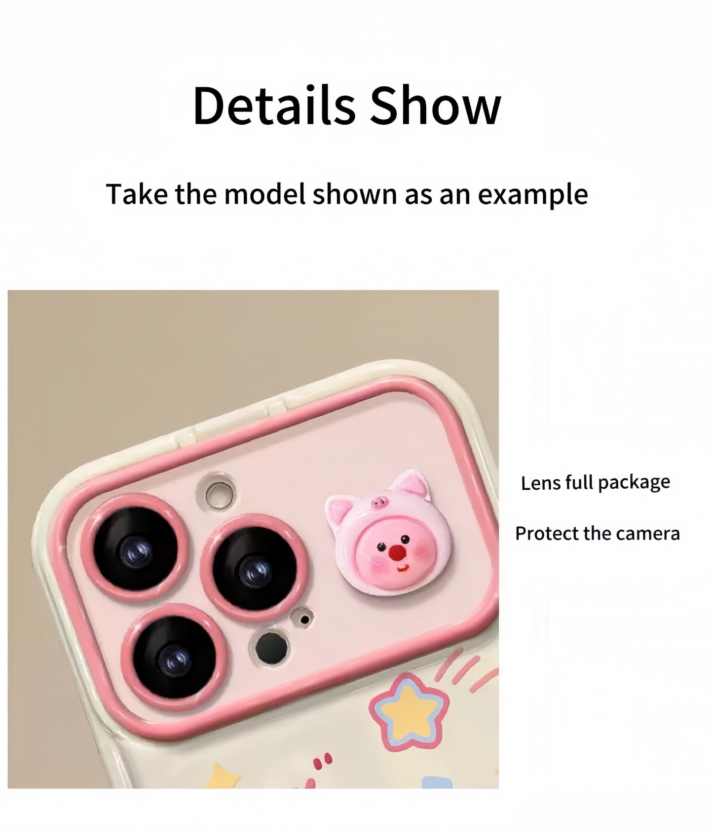 Loppy flip mirror phone case