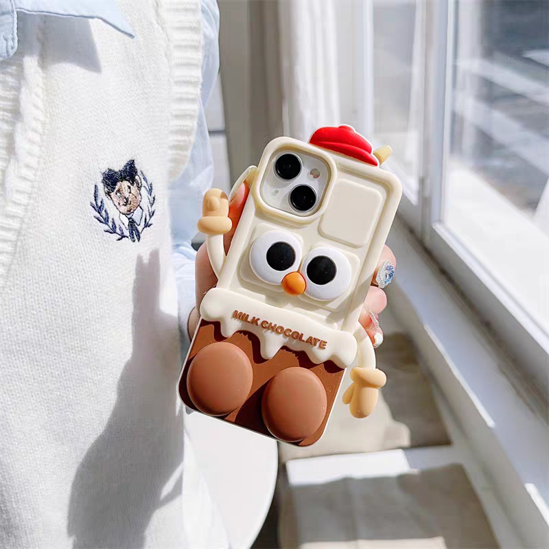 Cute Cartoon Chocolate Figurine Stand