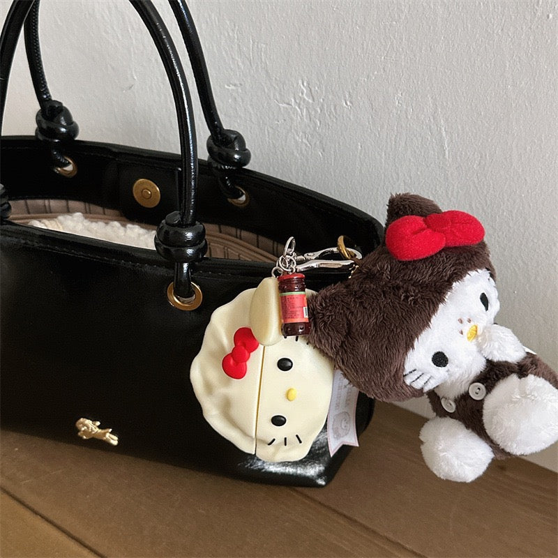 Kitty dumpling oortelefoon beschermhoesje