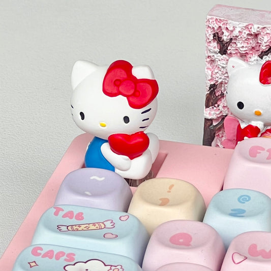 3D Kitty High Quality Resin Keyboard Cap