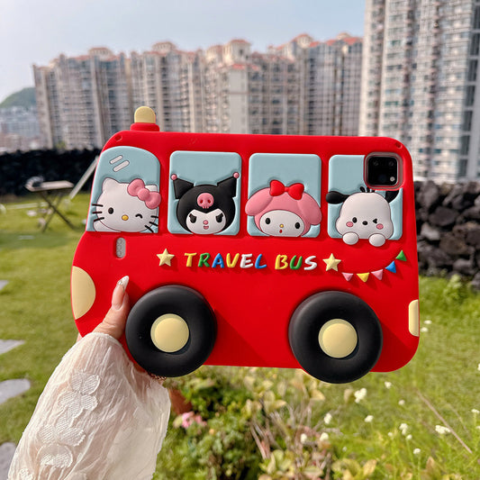 Cute Cartoon iPad Case