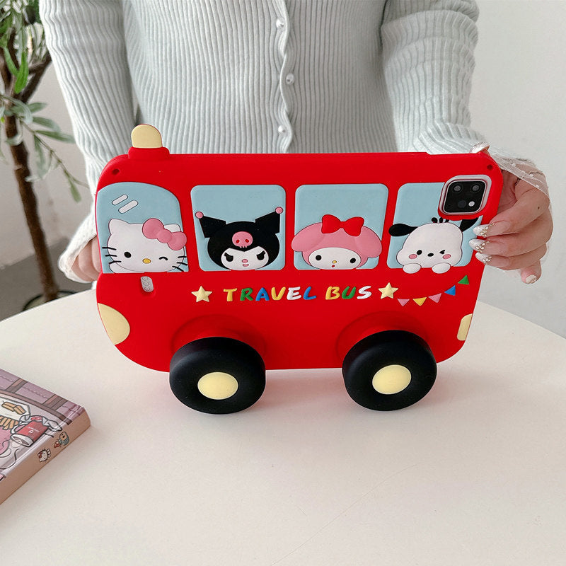 Cute Cartoon iPad Case