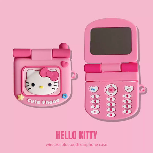 Flip Mirror Kitty Protective Case