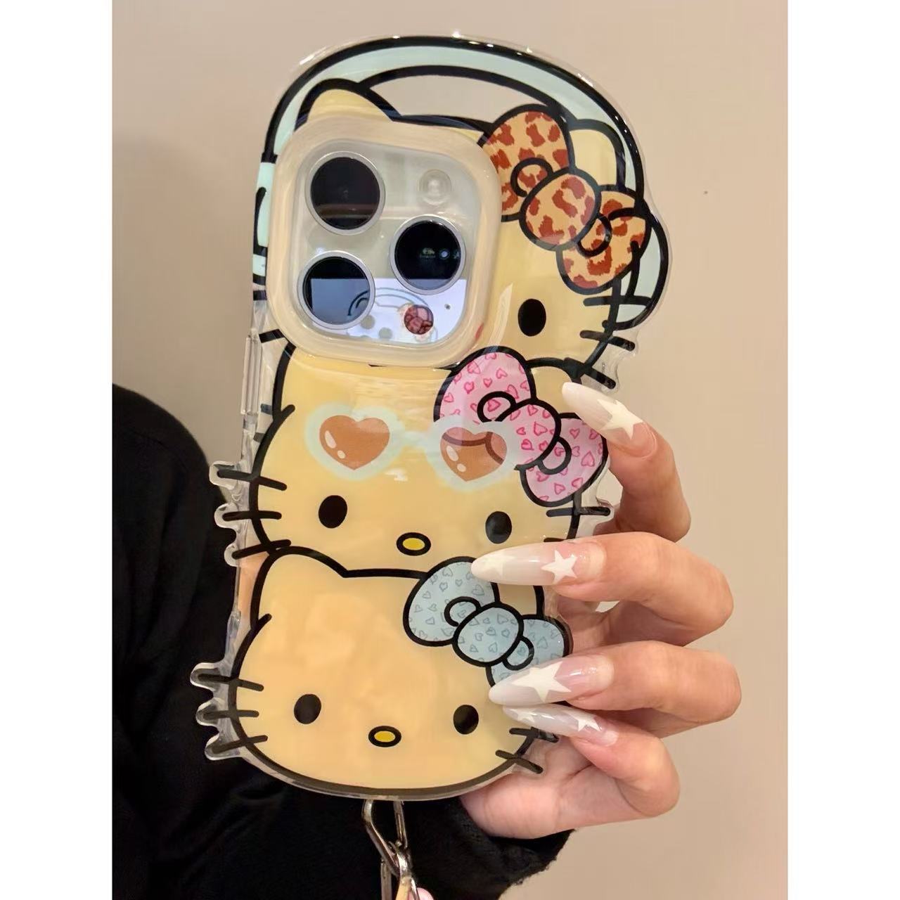 Cute Stacking Cat Phone Case