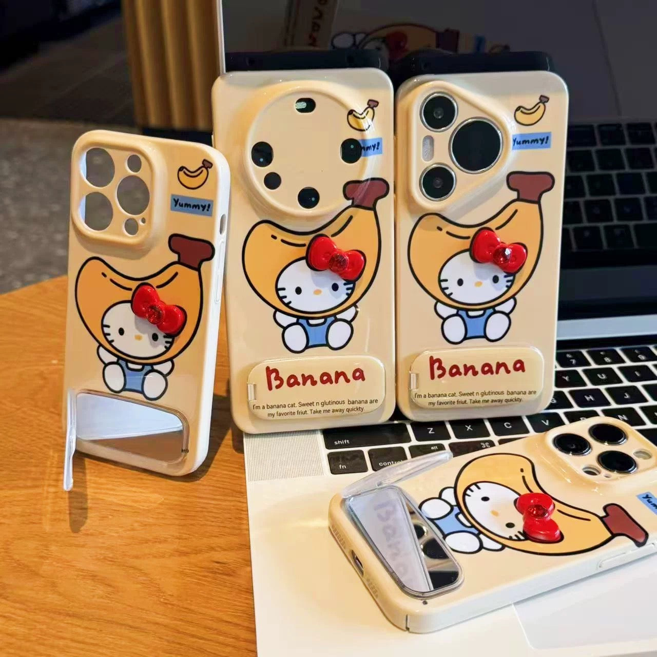 Banana Kitty Phone Case