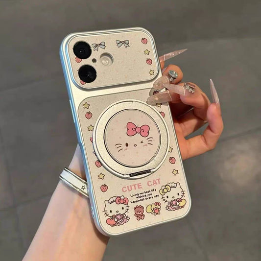 Kitty Rotating Stand Phone Case
