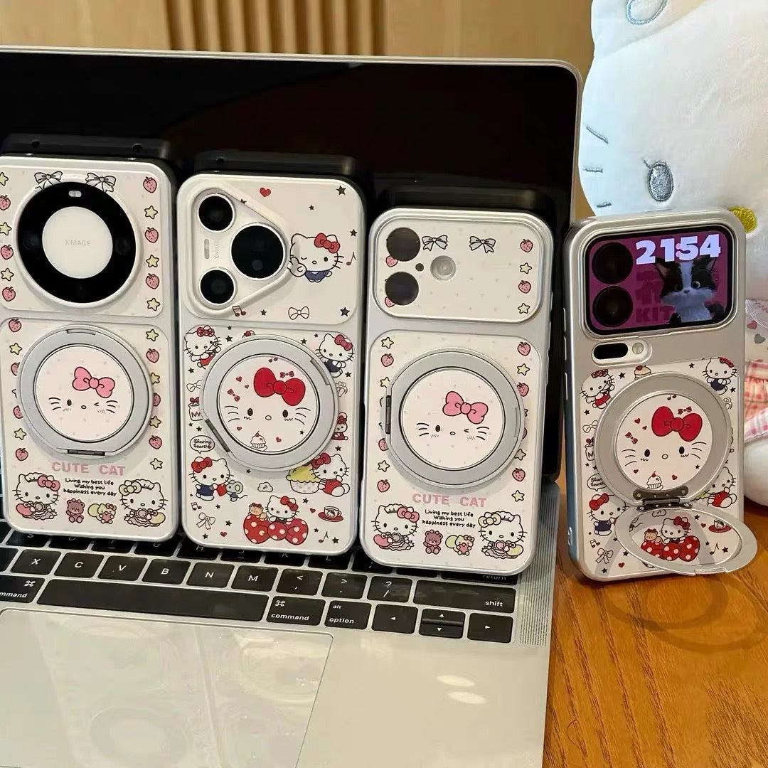 Kitty Rotating Stand Phone Case
