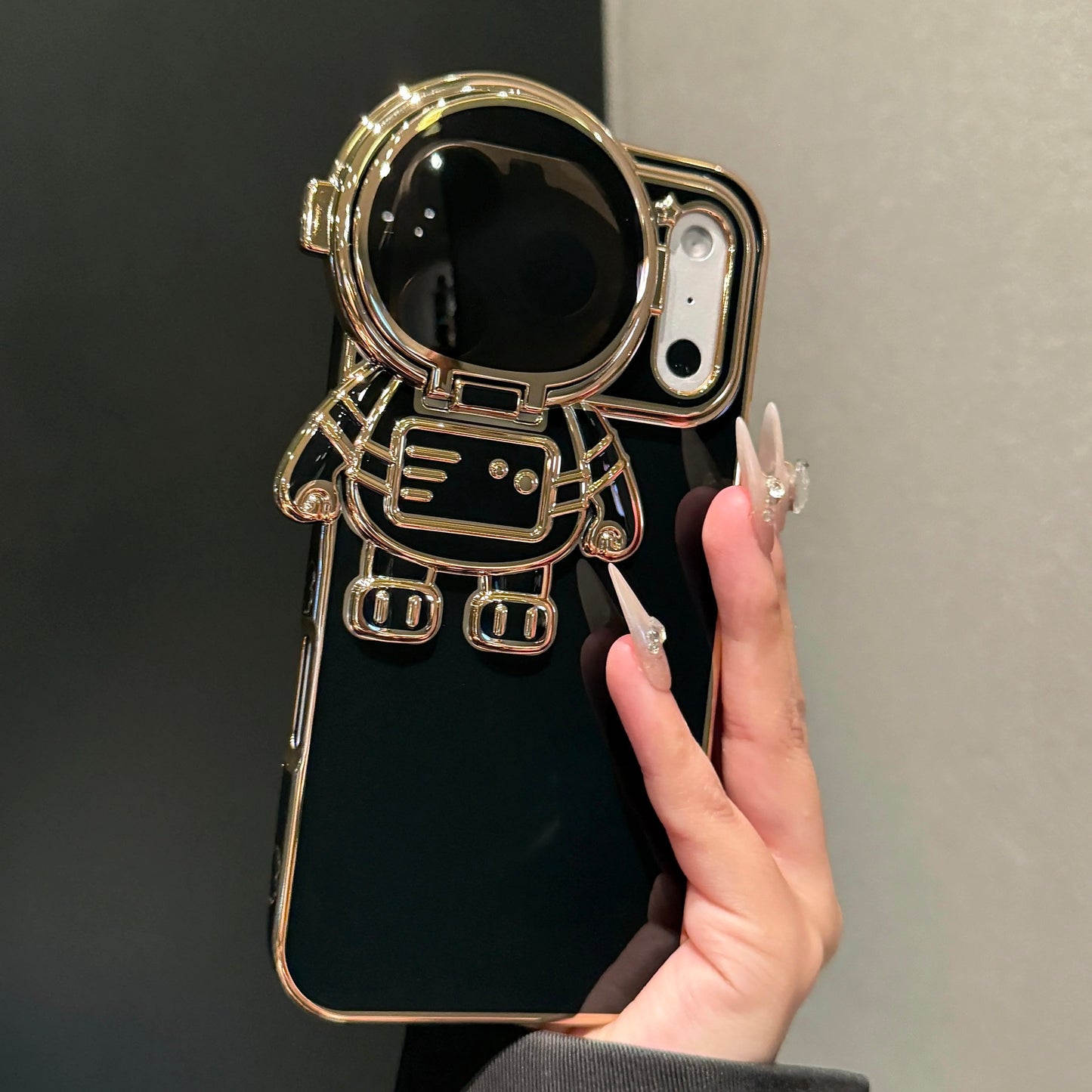 Astronaut Invisible Kickstand Phone Case