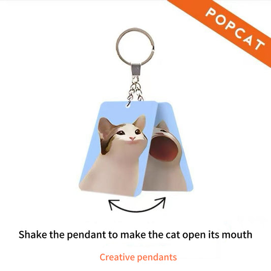 Cute Internet celebrity cat creative pendant