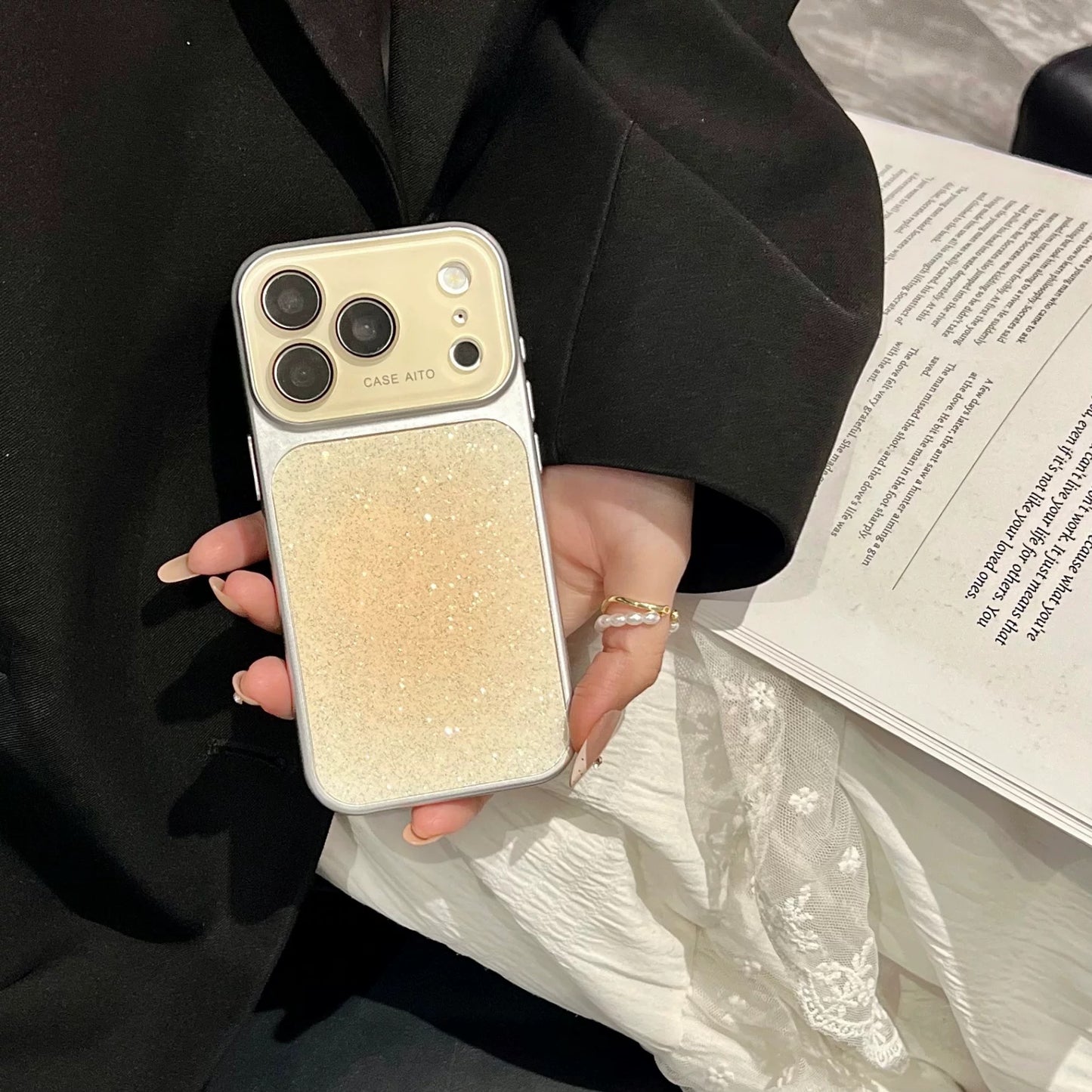 Premium glitter phone case
