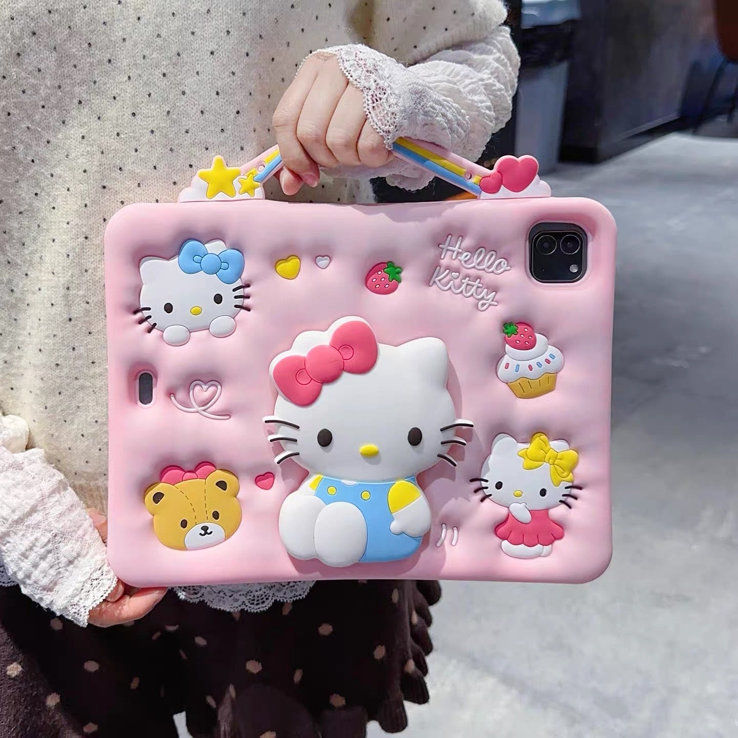 Kitty iPad Stand Case