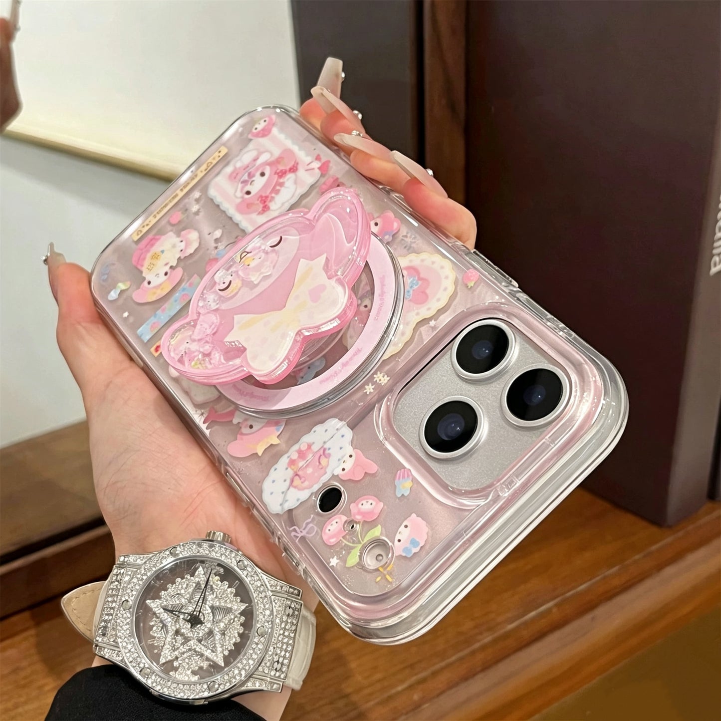 My Melody Magnetic Stand Phone Case