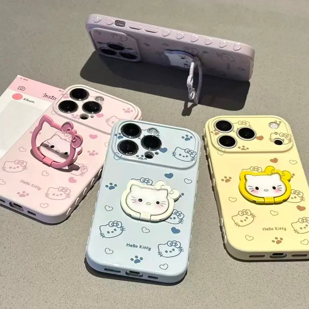 Rotating Kitty Stand Phone Case