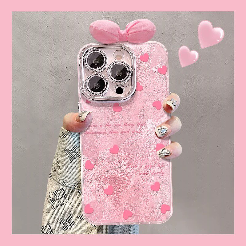 Glacier Pink Butterfly Phone Case