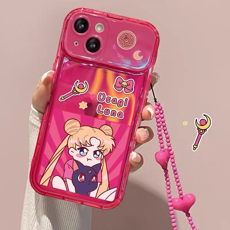 Sailor Moon Portable Mirror Phone Case