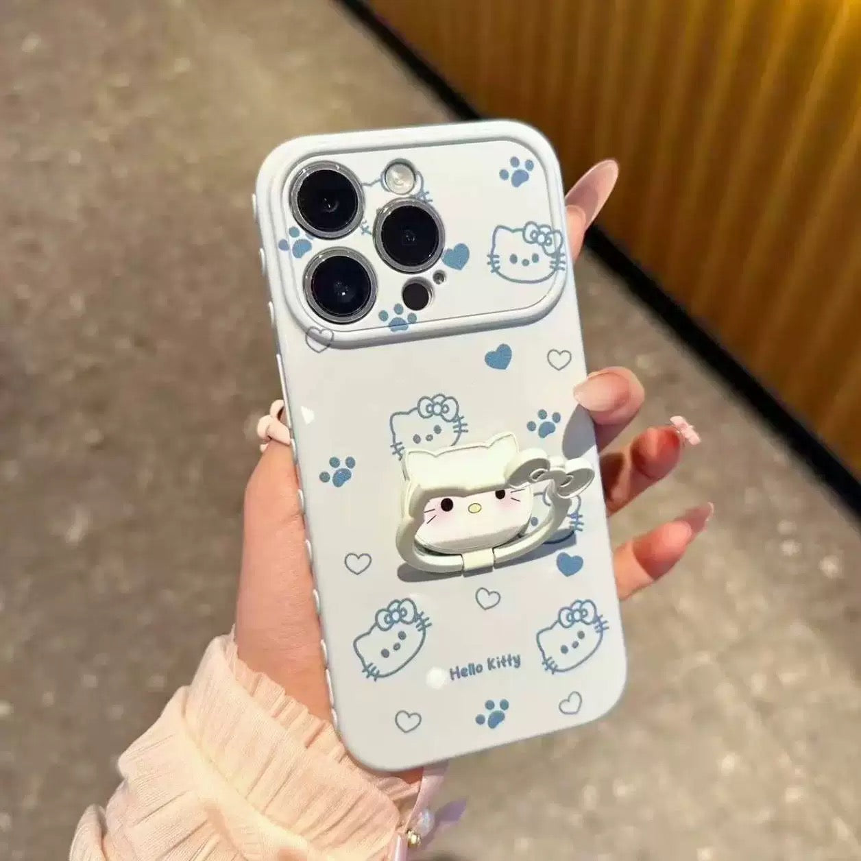 Rotating Kitty Stand Phone Case